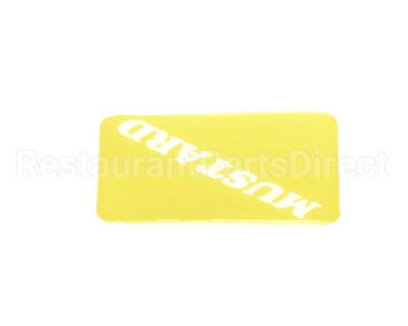 19-420-0003 Wunder-Bar Mustard Label