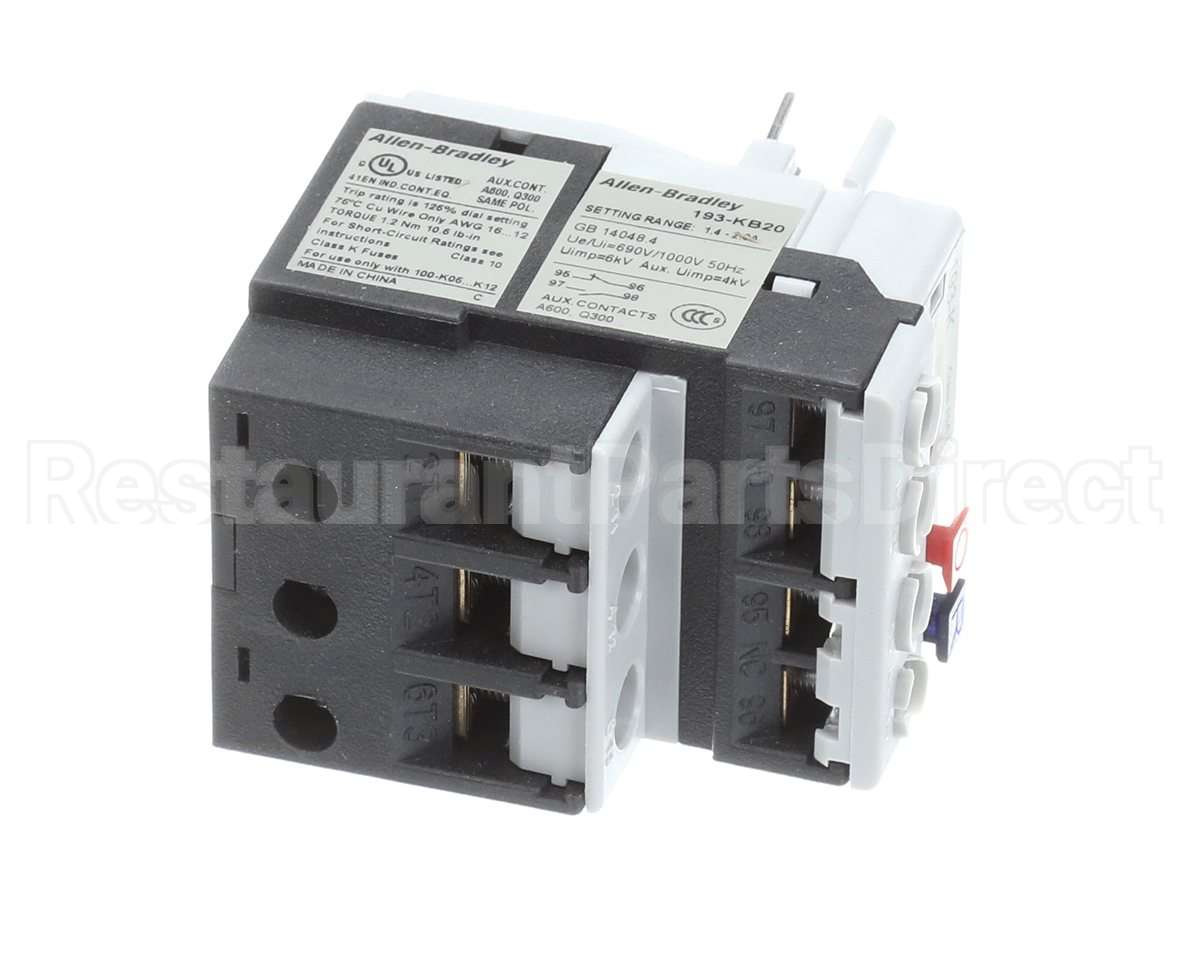 193-KB20 Captive-Aire 100K Mini Series Overload 1.4 - 2.0 Amp