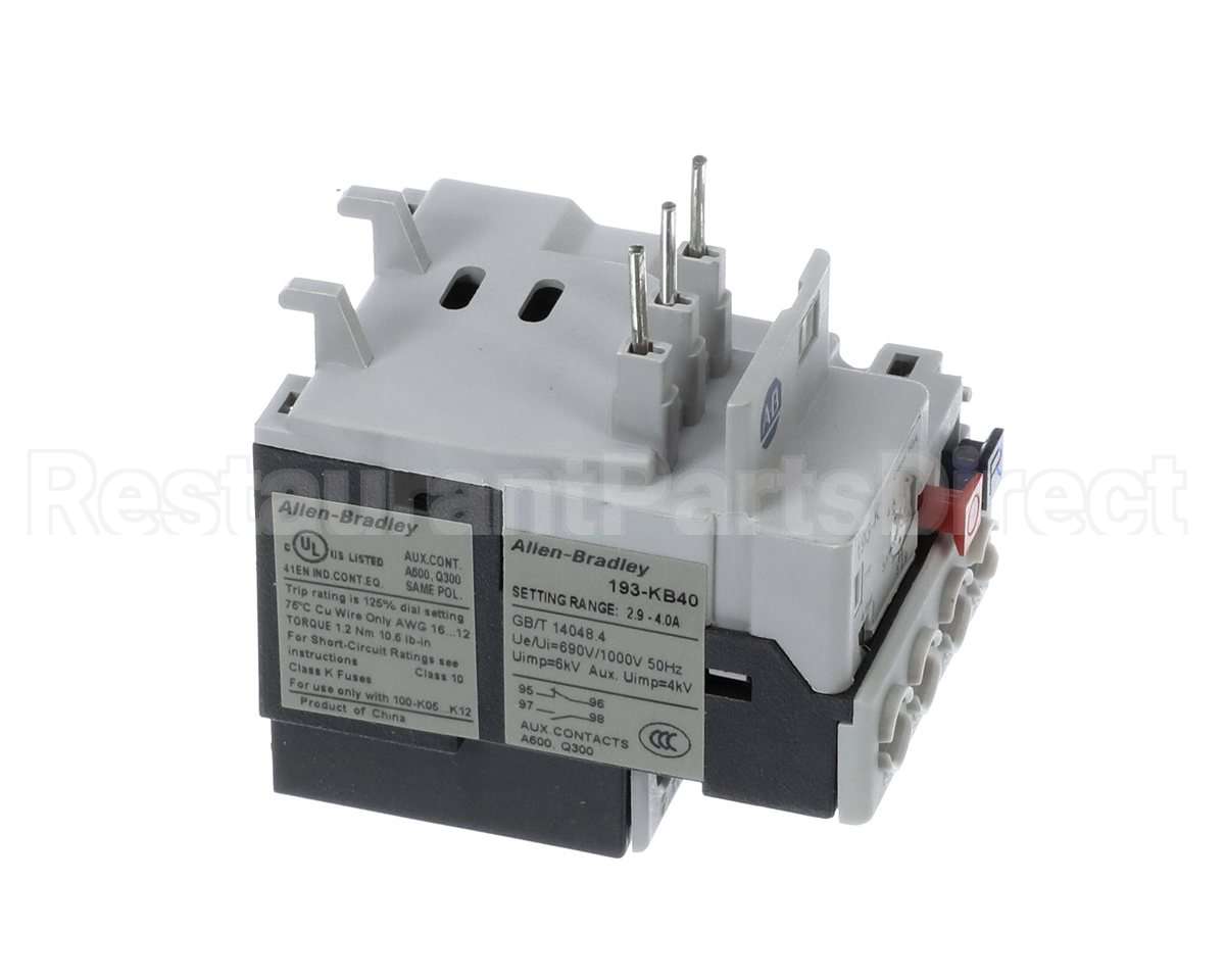 193-KB40 Captive-Aire 100 K Mini System Overloads