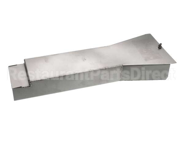 19C713 Ultrafryer Flue, Rectangular 20X14 P3 Bk Ext W/Cap