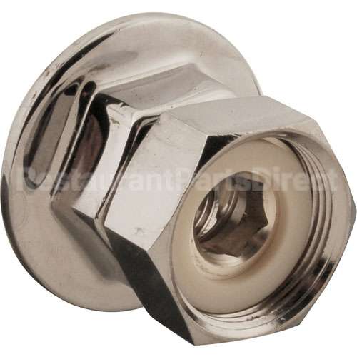 19F Compatible TS Brass Coupling Flange, Wall, Leadfree