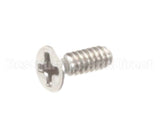 1H81661650 Hussmann Screw Mac F/H Phil Ss 6-32 3/8