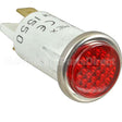 2-19-154-00 Compatible Hatco Signal Light 1/2" Red 125V