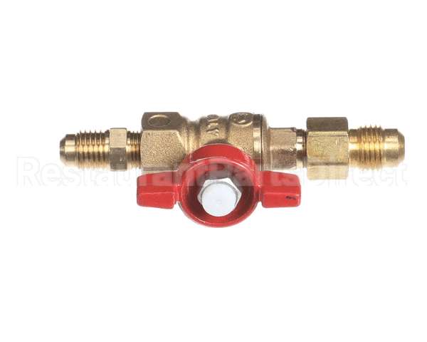 2.5450 Synesso Assembly, Steam Ball Valve Red Handle An