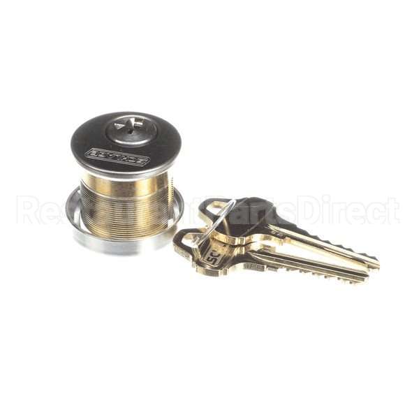 20-001 Compatible Detex Mortisecylinder, 1 1/8" C123 Keyw