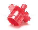 20-1110-20 Multiplex Adapter Bib 3/8 Barb Red Cc