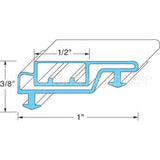 20-11389-0003 Compatible Anthony Door Gasket 25-1/4W X 70L Od
