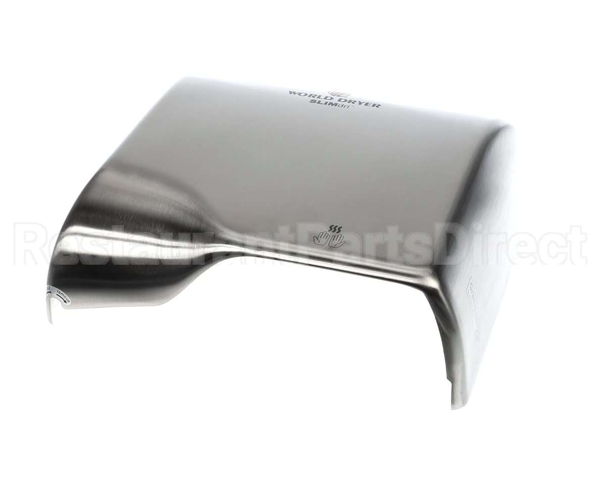 20-L973 World Dryer Slimdri Cover Assembly Ss Brsh Sat