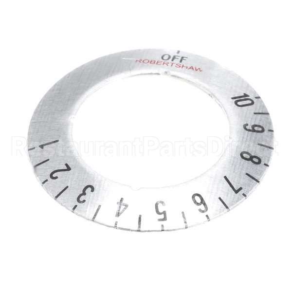 20025 Compatible Giles Plate, Knob Dial 1-10, Ghm