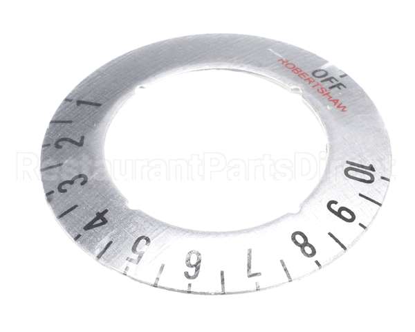 20025 Giles Plate, Knob Dial 1-10, Ghm