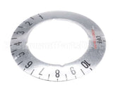 20025 Giles Plate, Knob Dial 1-10, Ghm
