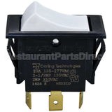 200356000 Compatible Jade Switch, On/Off/On White Rocker