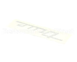 200939 TRUE Nameplate, True Decal Silver Vinyl