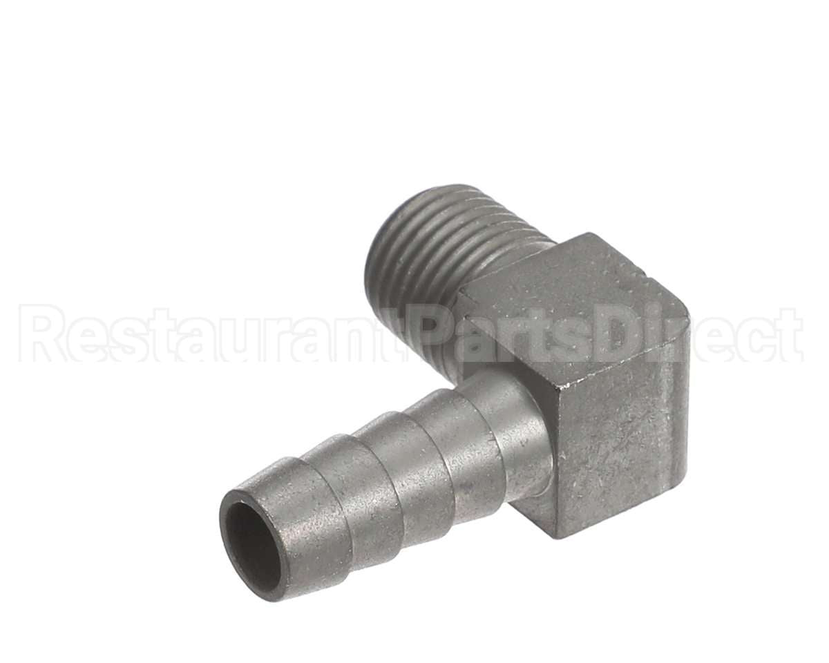 20202.1601 Bunn Elbow, Tin Pld-.375Barbx.25Mpt