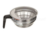 20216.7000 Bunn Funnel Assy,Sst Black Handle(Small)&