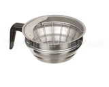 20216.7000 Bunn Funnel Assy,Sst Black Handle(Small)&