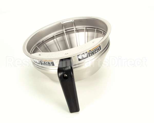 20217.0000 Bunn Funnel Assembly,Sst-Blk Hdl(7.62