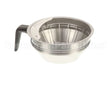 20217.7000 Bunn Funnel-Assy,Sst Black Handle(Large)