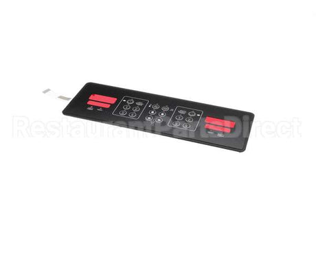20377 Giles Face Plate, Overlay Watlow N7, Eof Dual