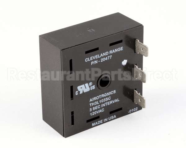 20477 Cleveland Timer; Solid State;3 Sec Delay