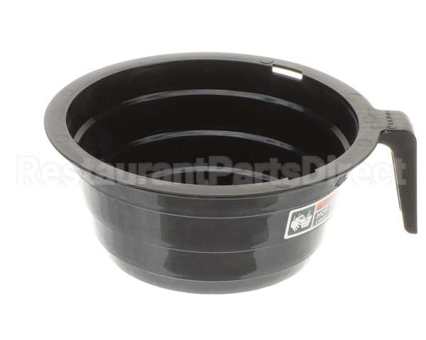 20583.7003 Bunn Funnel,W/Decals-Black Plastic