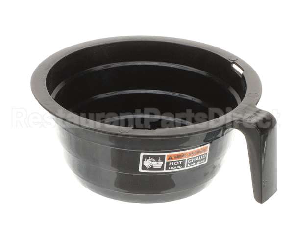 20583.7003 Bunn Funnel,W/Decals-Black Plastic