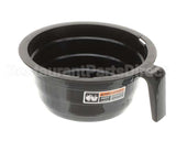 20583.7003 Bunn Funnel,W/Decals-Black Plastic