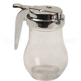 206 Compatible Vollrath Server, 6 Oz, Glass, Chrometop