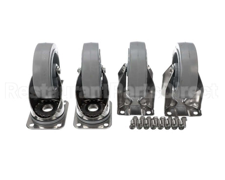 206135 Electrolux Professional Kit4Wheels-2Swivelling W/Brake