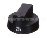 2080 Crown Verity Knob, Black
