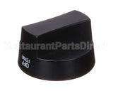 2080 Crown Verity Knob, Black