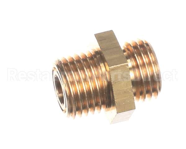 20952 Unic Brass Nipple - 1/4 Bspm X 1/4 Bspm