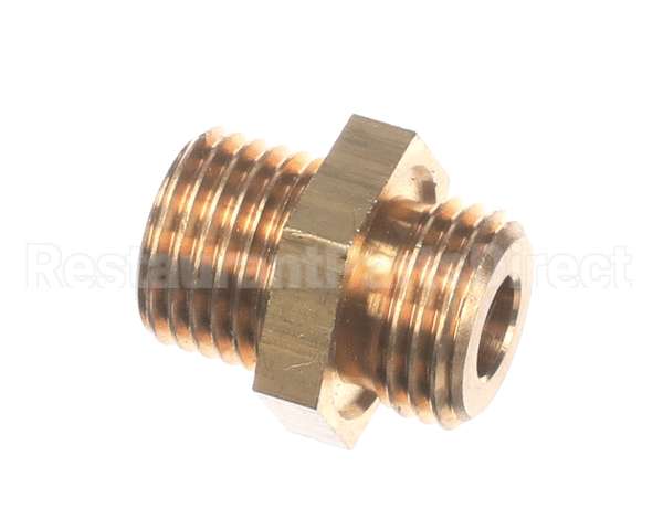 20952 Unic Brass Nipple - 1/4 Bspm X 1/4 Bspm