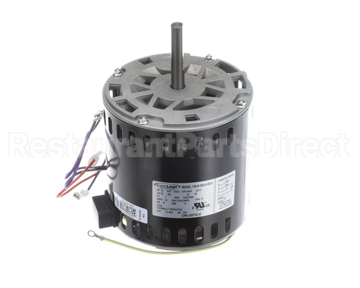 20W28 Lennox 460V1Ph 1/2Hp 1075Rpm 3Spd Mtr