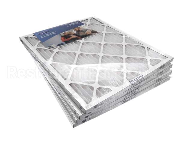 20X24X1-M13-C-P4 Carrier Merv 13 1" Air Filter, 20"X24"X1", 4 Pac