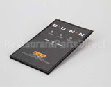 21112.1000 Bunn Panel Assembly, W/Indicator Lamps