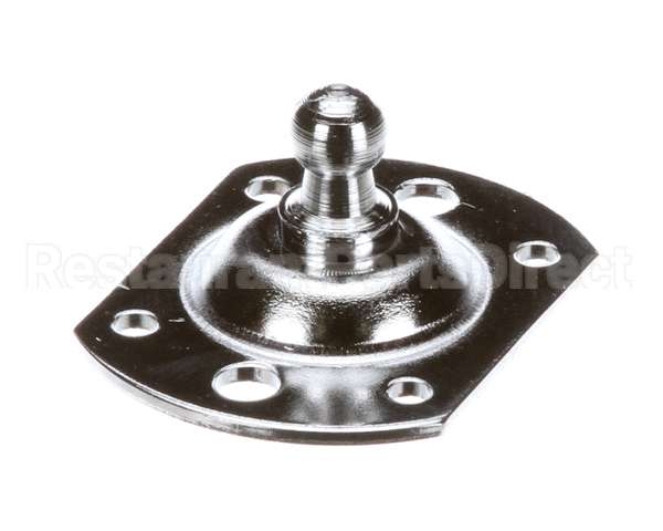 214309 Duke Bracket, Raised W/.39 Dia Ball, Chrome P