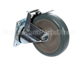 PC175-1 Biro Caster, 5 In. Dia, Total Lock Swivel