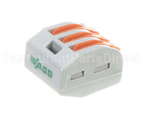 2195082 Delfield Connector,3Wire, Wago#222-413