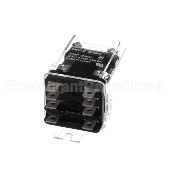 2195715 Compatible Delfield Relay, 240Vac Coil 20A Dpdt