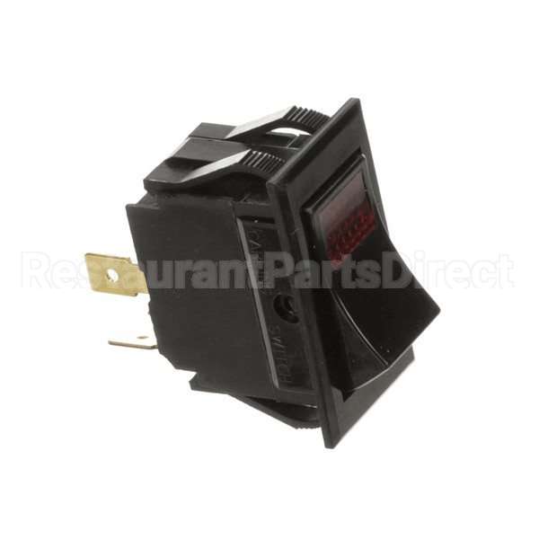 222006 Compatible Duke Switch, Full Size Rock Red Dpst On-Off, 4