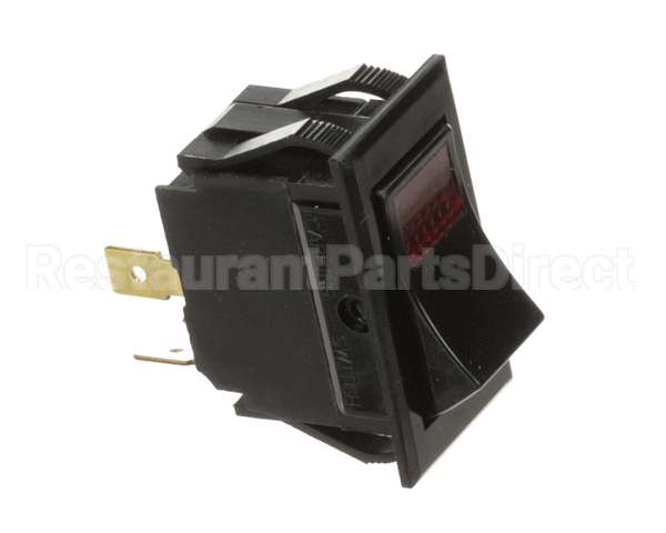 222006 Duke Switch,Full Size Rock Red Dpst On-Off,4