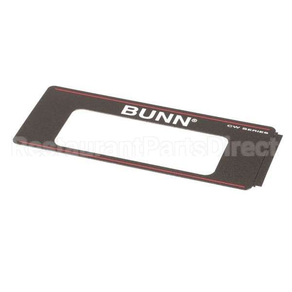 22289.0000 Compatible Bunn Decal, Control Panel-Cw