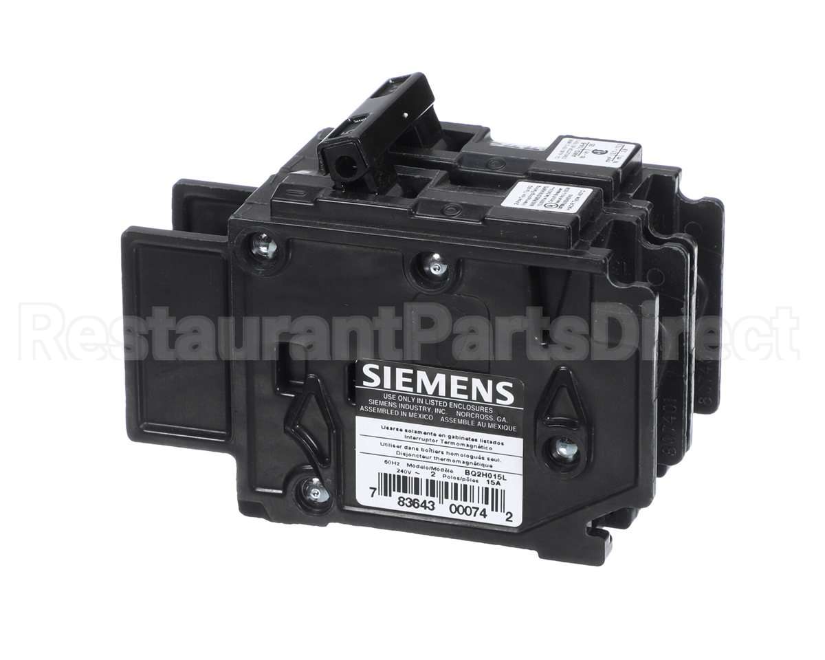 2252015 Heatcraft 15 Amp 2 Pole 240V Circuit Breaker With