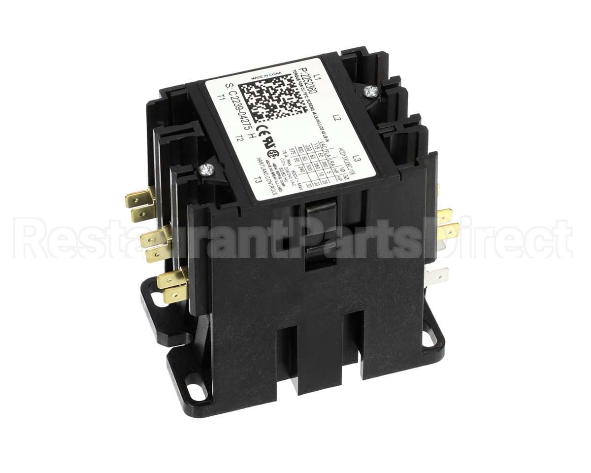 2252360 Heatcraft Contactor Open 60 Amp 3 Pole 208-240V