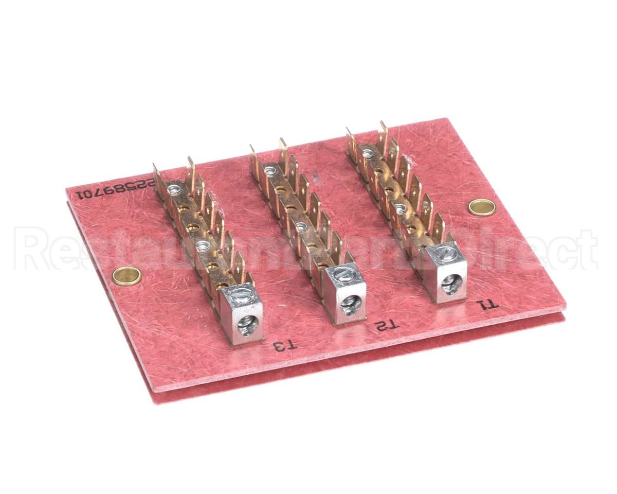 22589701 Heatcraft 3 Pole Terminal Block