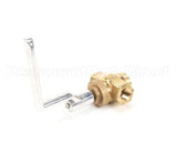 226102F-2 Town Food Service 3/8F X 3/8F Npt Brass Gas Valve W/L Hand