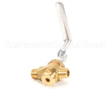226104M Town Food Service 1/2M X 1/2M Npt Brass Gas Valve W/ L Hdl