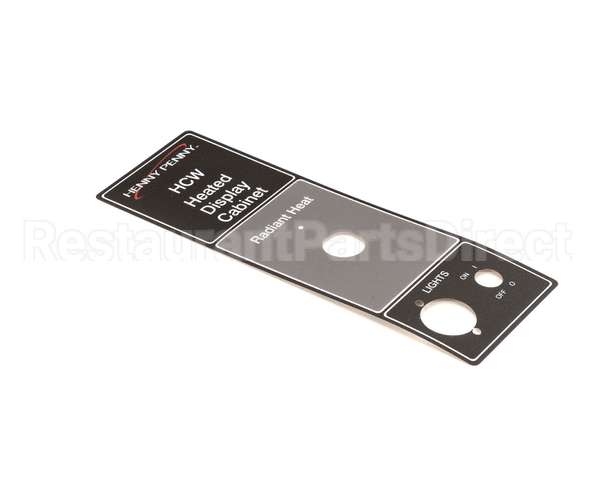 22612 Henny Penny Decal - Top Control Panel