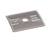 22674 Henny Penny Decal - Water Control Switch